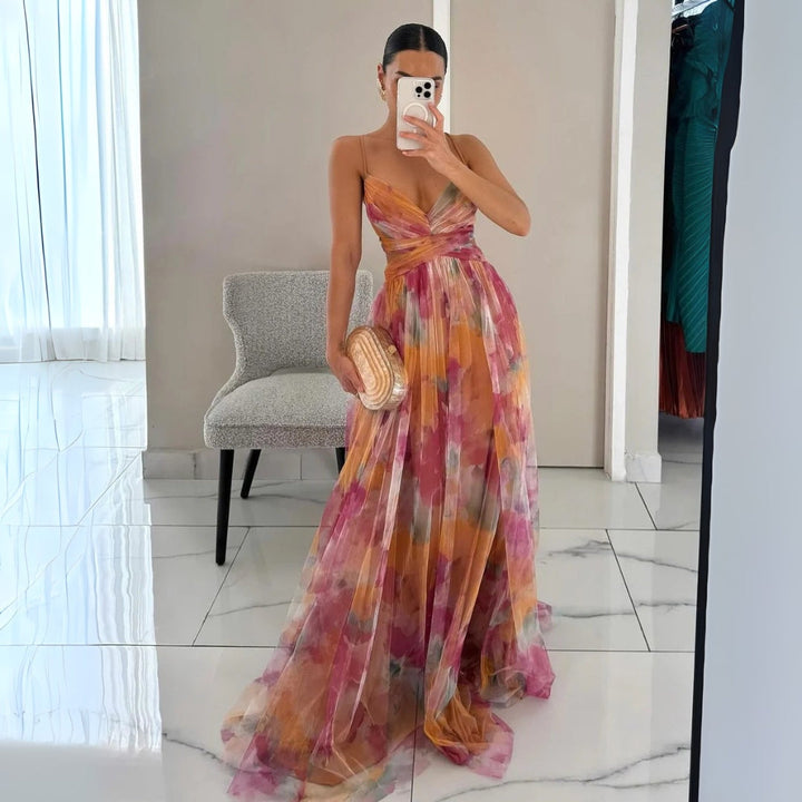 Allyson - Floral Maxi Dress