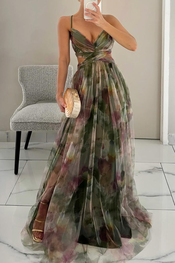 Allyson - Floral Maxi Dress
