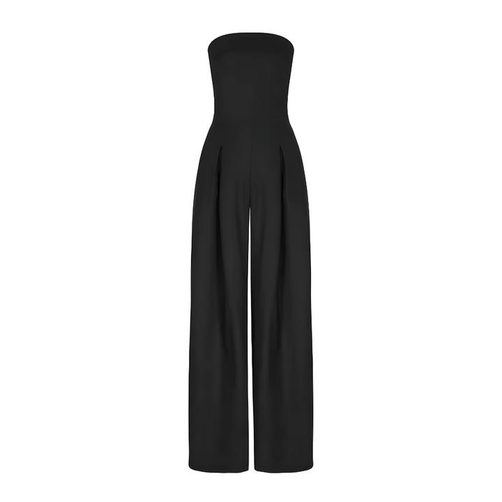 Alyssa - Wide Leg Strapless Jumpsuit