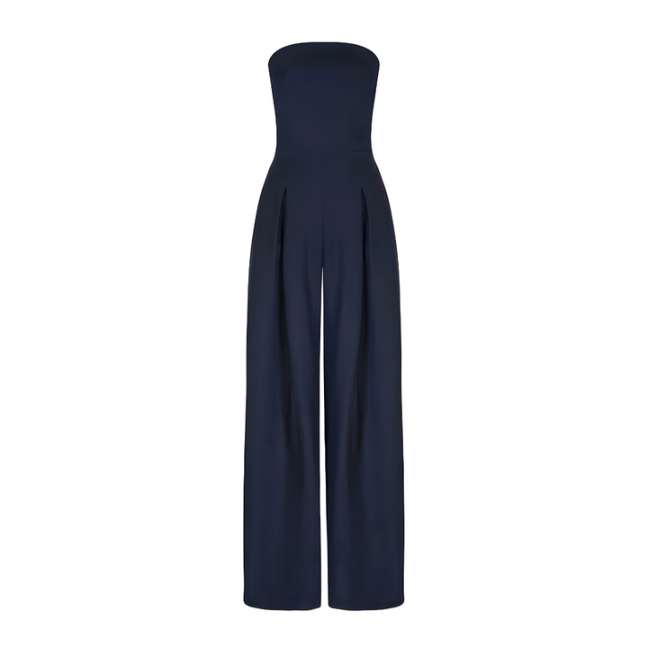 Alyssa - Wide Leg Strapless Jumpsuit