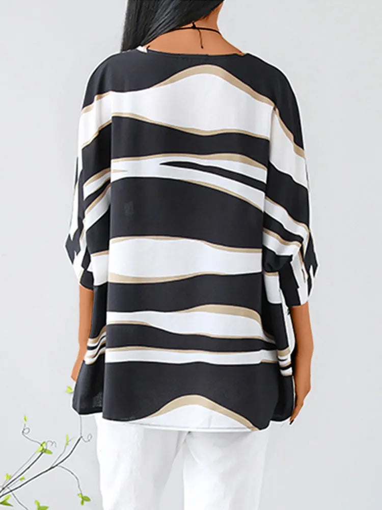 Rachel - Round Neck Blouse