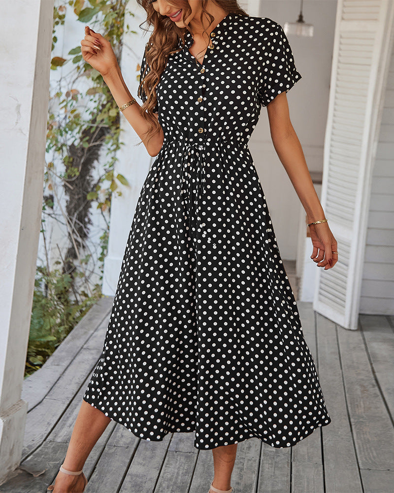 Alexa - Polka Dot Dress